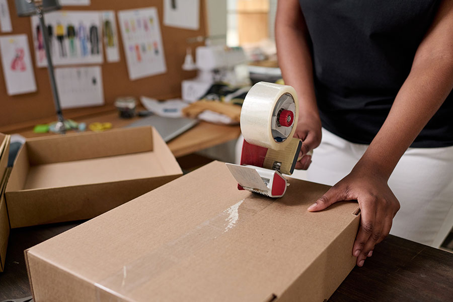 cinta de embalaje corporativa